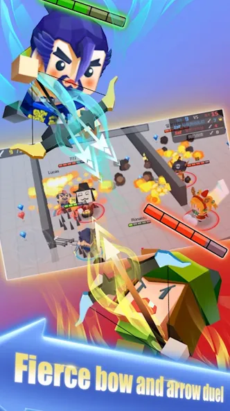 Arrow.io Mod APK Безлимитные стрелы и усиленный урон — Скачать на Андроид — скриншот 2
