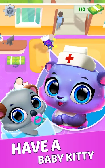 Cute Animals: Pet Doctor на Андроид — Любимые питомцы и безлимитные монеты — скриншот 2
