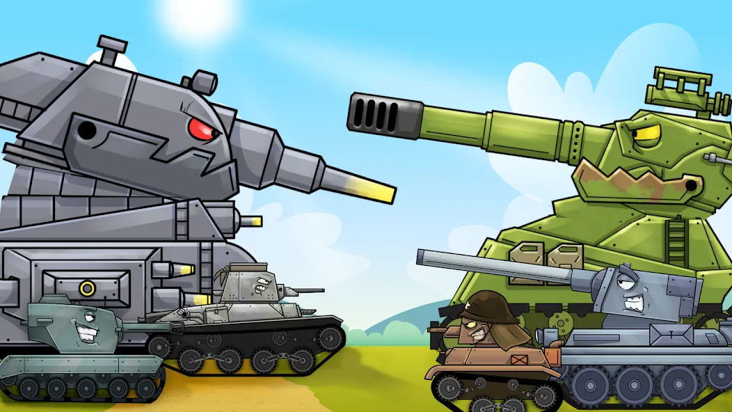 Скачать Merge Master Tanks: Tank wars на Android — Безлимитные деньги и мощные танки — скриншот 1 Скачать Merge Master Tanks: Tank wars на Android — Безлимитные деньги и мощные танки — скриншот 1