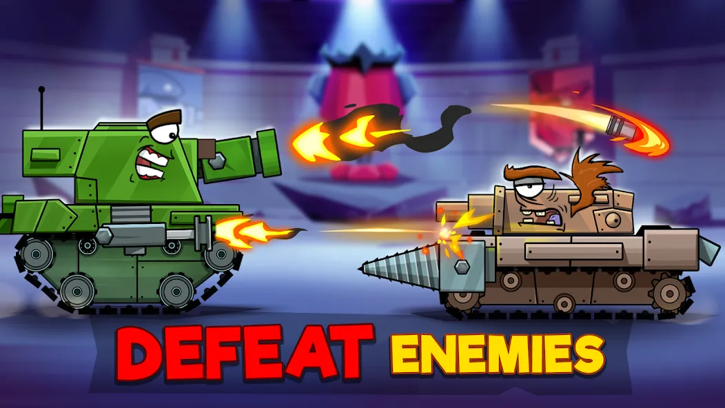 Tanks Arena io: Craft & Combat на Андроид — Много денег и ресурсов — скриншот 1 Tanks Arena io: Craft & Combat на Андроид — Много денег и ресурсов — скриншот 1