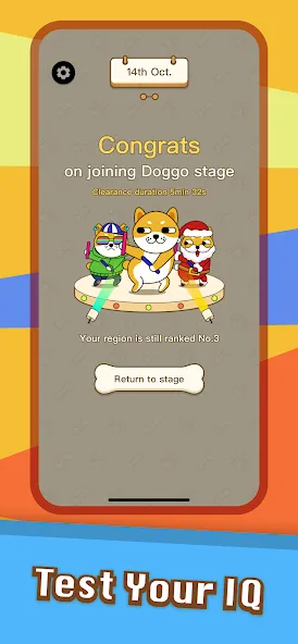 Скачать взломанную Doggo Go - Meme, Match 3 Tiles — Безлимитные подсказки и жизни — скриншот 5