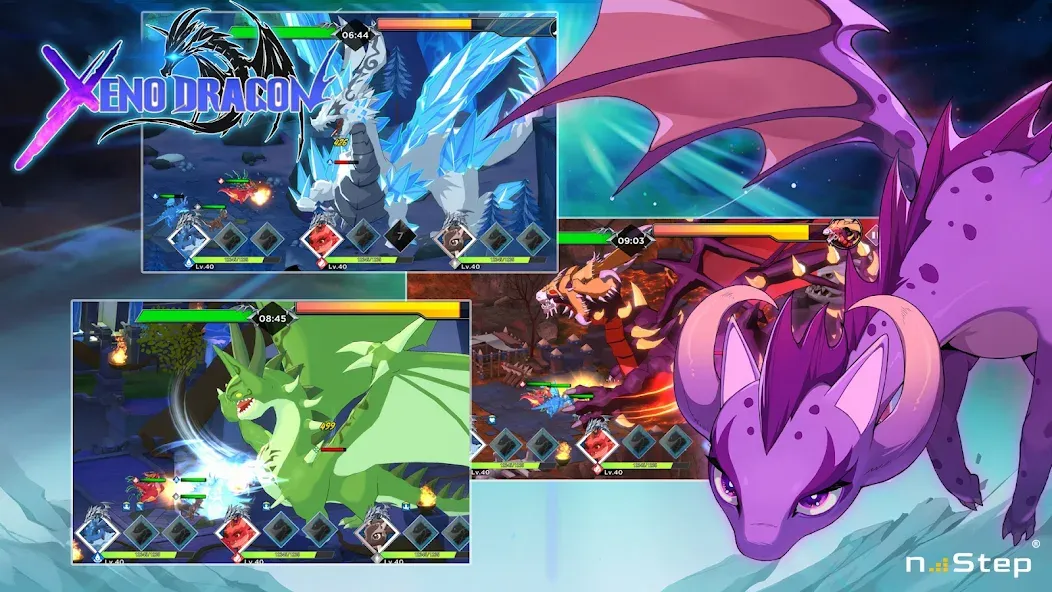 Скачать Xeno Dragon (Мод: Много денег и мощное оружие) на Андроид — скриншот 2 Скачать Xeno Dragon (Мод: Много денег и мощное оружие) на Андроид — скриншот 2