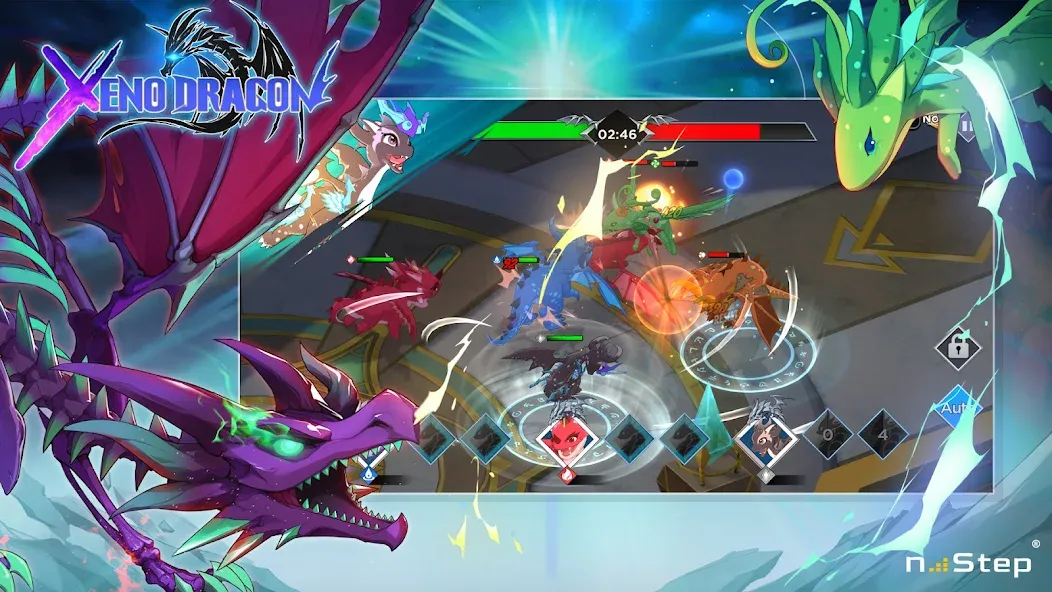 Скачать Xeno Dragon (Мод: Много денег и мощное оружие) на Андроид — скриншот 4 Скачать Xeno Dragon (Мод: Много денег и мощное оружие) на Андроид — скриншот 4