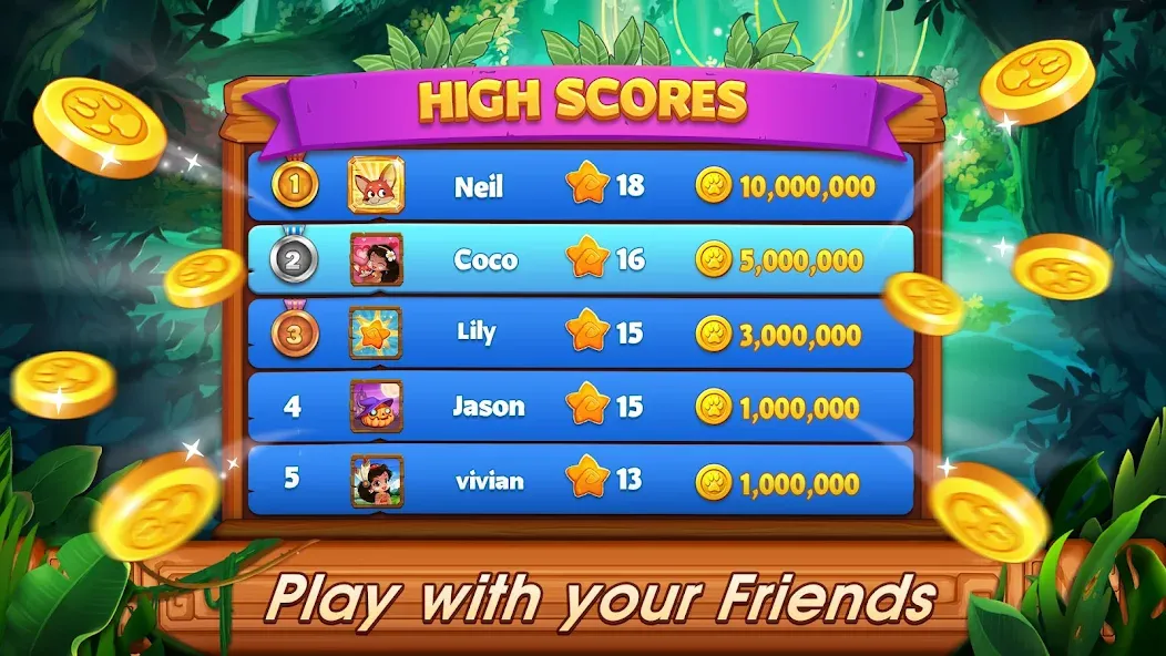 Solitaire Tripeaks: Card Games MOD APK на Android — Безлимитные монеты, подсказки и отмены — скриншот 4