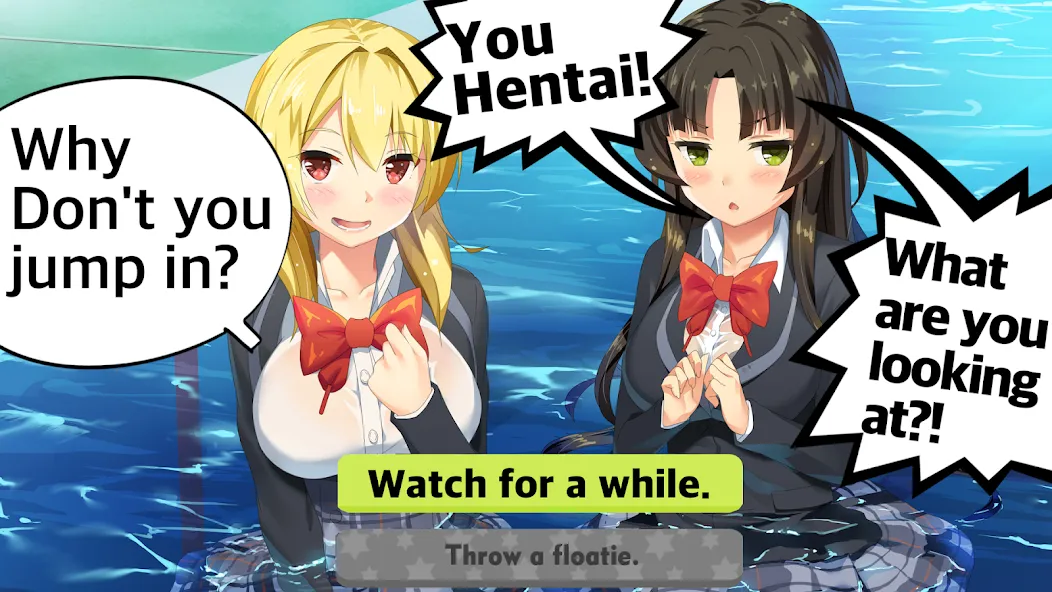 Скачать Moe! Ninja Girls/Sexy School — Безлимитные деньги и все наряды — скриншот 1