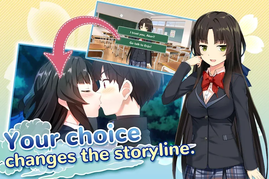 Скачать Moe! Ninja Girls/Sexy School — Безлимитные деньги и все наряды — скриншот 4