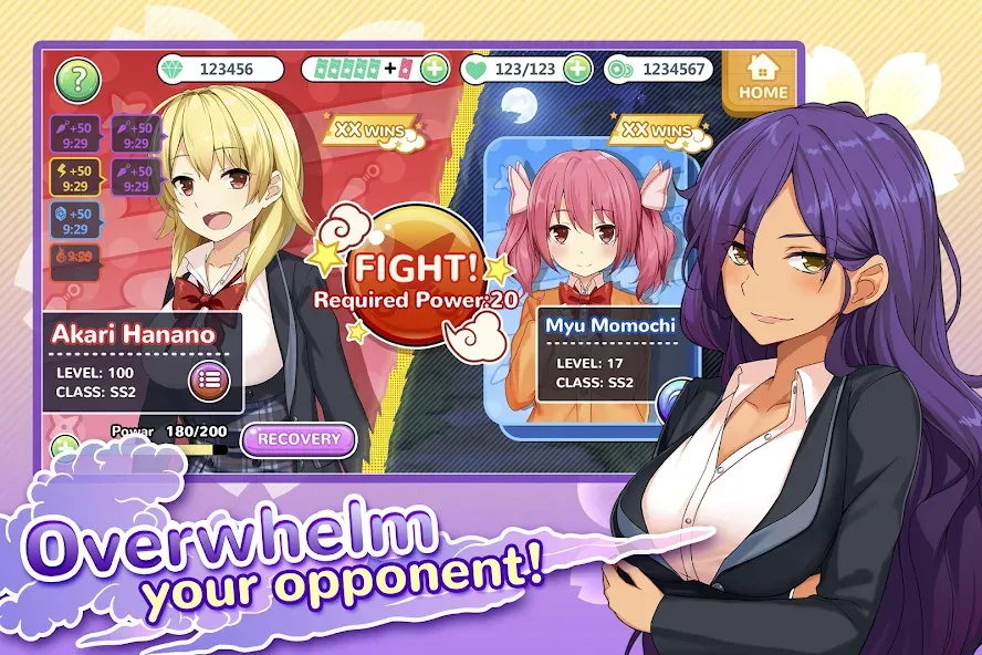 Скачать Moe! Ninja Girls/Sexy School — Безлимитные деньги и все наряды — скриншот 5