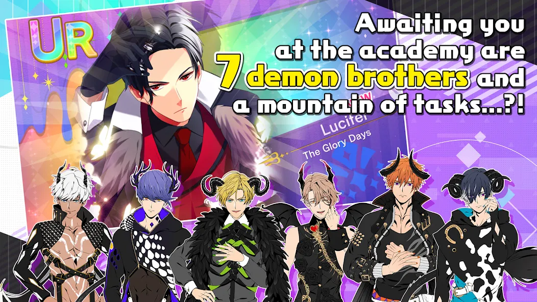 Скачать Obey Me! Anime Otome Sim Game MOD APK — Безлимитные деньги и подарки — скриншот 2