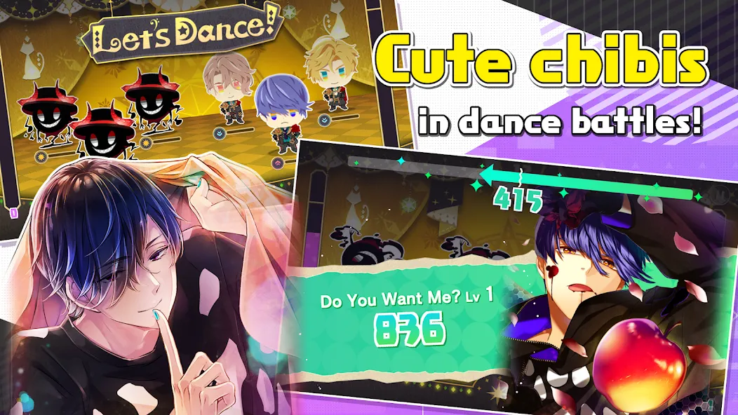 Скачать Obey Me! Anime Otome Sim Game MOD APK — Безлимитные деньги и подарки — скриншот 4
