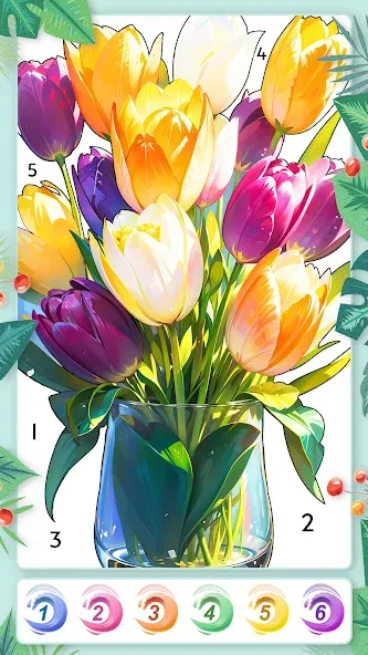 Season Summer Coloring Games — Мод: Все раскраски и темы открыты — скриншот 4 Season Summer Coloring Games — Мод: Все раскраски и темы открыты — скриншот 4