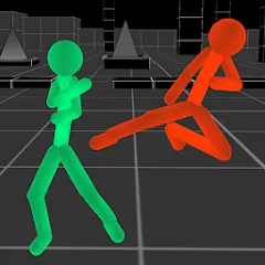 Stickman Fighting Neon Warrior MOD APK — Безлимитные деньги и оружие