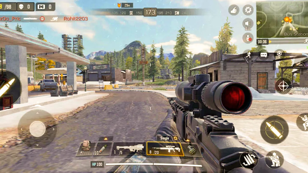 Cover Target: Offline Sniper MOD APK — Безлимитные патроны и точная стрельба — скриншот 2