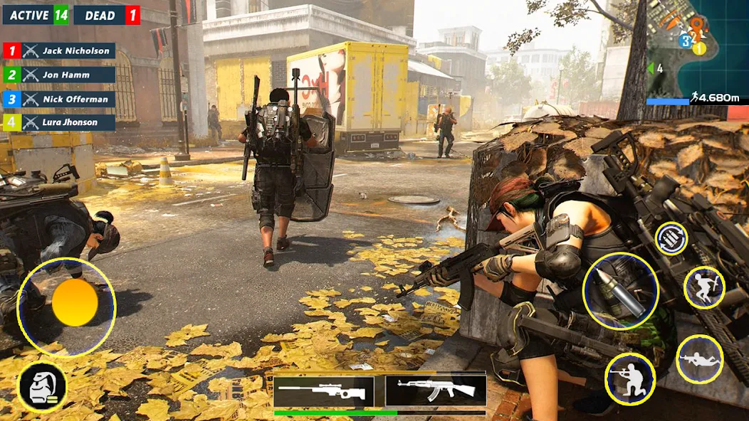 Скачать Encounter Ops: Survival Forces на Android — Безлимитные ресурсы и усиленное оружие — скриншот 5