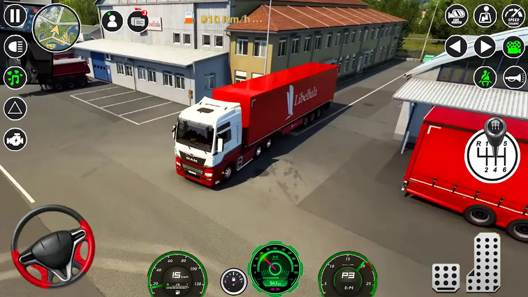 American Cargo City Driving 3D MOD APK на Android — Безлимитные деньги и все грузовики — скриншот 3