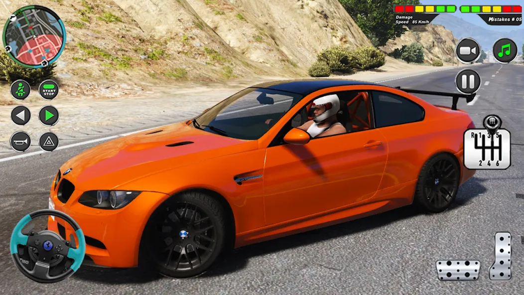 Modern Car Advance Driving 3D на Андроид — Мод Безлимитные деньги и открыты все машины — скриншот 4 Modern Car Advance Driving 3D на Андроид — Мод Безлимитные деньги и открыты все машины — скриншот 4