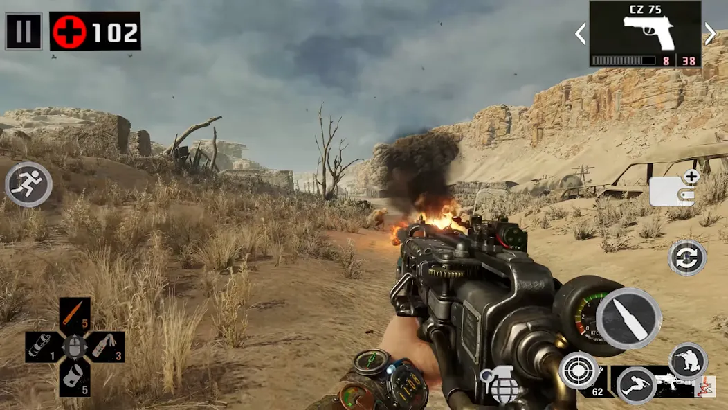 Dead Cover Open World Survival MOD APK на Android — Безлимитные ресурсы и оружие — скриншот 2 Dead Cover Open World Survival MOD APK на Android — Безлимитные ресурсы и оружие — скриншот 2