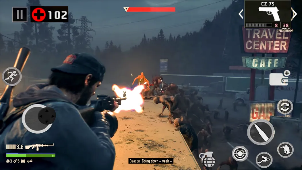Dead Cover Open World Survival MOD APK на Android — Безлимитные ресурсы и оружие — скриншот 3 Dead Cover Open World Survival MOD APK на Android — Безлимитные ресурсы и оружие — скриншот 3