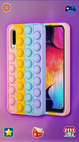 Pop it Fidget: ASMR Antistress — Разблокированы все игрушки и режимы — скриншот 2 Pop it Fidget: ASMR Antistress — Разблокированы все игрушки и режимы — скриншот 2