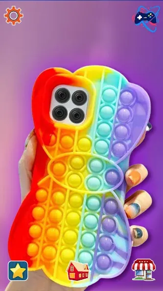 Pop it Fidget: ASMR Antistress — Разблокированы все игрушки и режимы — скриншот 3 Pop it Fidget: ASMR Antistress — Разблокированы все игрушки и режимы — скриншот 3