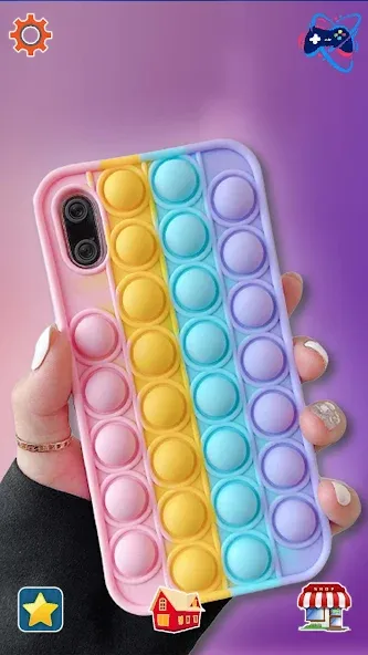 Pop it Fidget: ASMR Antistress — Разблокированы все игрушки и режимы — скриншот 5 Pop it Fidget: ASMR Antistress — Разблокированы все игрушки и режимы — скриншот 5
