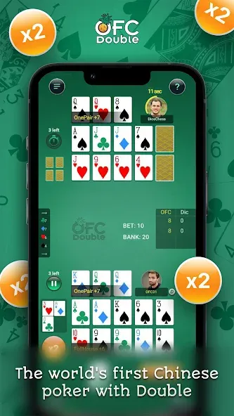 OFC Double MOD — Бесконечные очки и открытые режимы на Андроид — скриншот 1