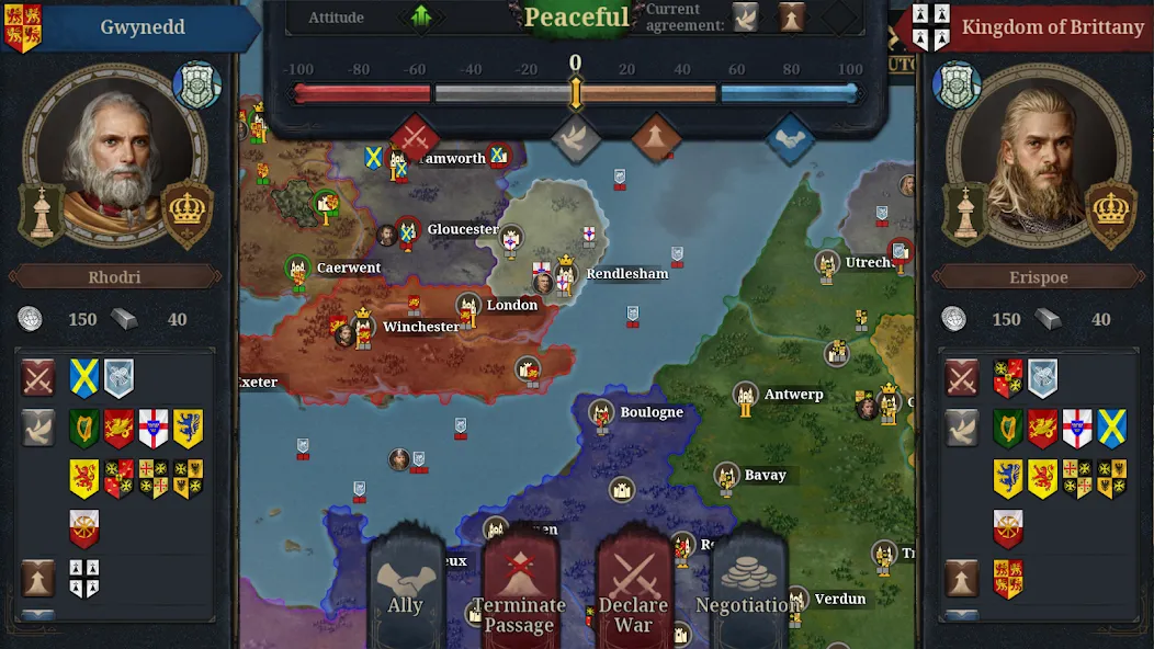 European War 7: Medieval (Мод Безлимитные ресурсы и открыты все уровни) — скриншот 3