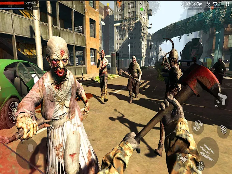 Взломанная Zombie Game:Trigger Survivor на Андроид — Много денег и ресурсов — скриншот 5