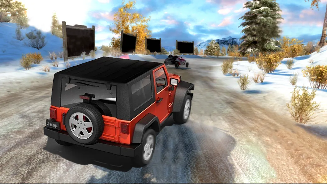 Скачать взломанную 4X4 Offroad SUV Driving Games — Безлимитные деньги и все машины открыты — скриншот 2