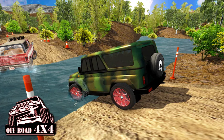 Offroad Jeep Racing Extreme Mod APK Безлимитные деньги и топливо — Скачать на Андроид — скриншот 5