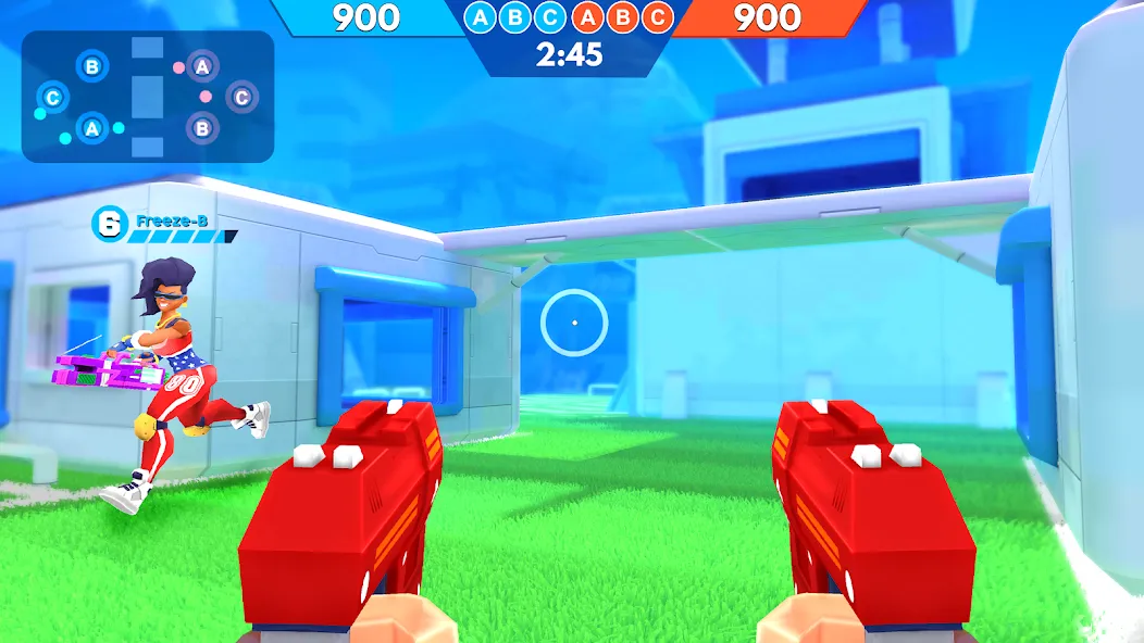 Скачать FRAG Pro Shooter (Мод: Безлимитные деньги и все герои) на Андроид — скриншот 1