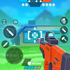 Скачать FRAG Pro Shooter (Мод: Безлимитные деньги и все герои) на Андроид