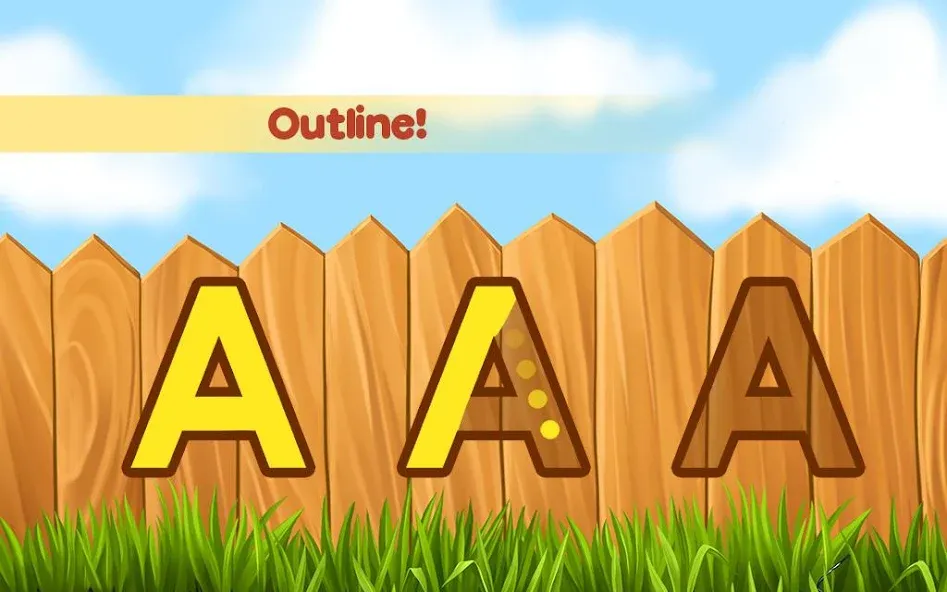 ABC Alphabet! ABCD games! MOD — Открыты все буквы и уровни на Андроид — скриншот 3