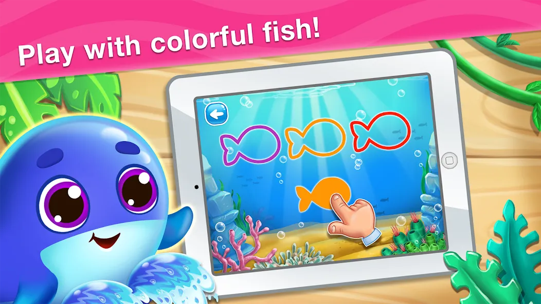 Colors learning games for kids (Мод Все цвета и уровни открыты) — скриншот 2 Colors learning games for kids (Мод Все цвета и уровни открыты) — скриншот 2