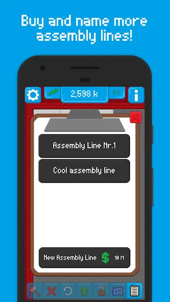 Assembly Line (Мод Безлимитные ресурсы и ускоренное производство) — скриншот 5 Assembly Line (Мод Безлимитные ресурсы и ускоренное производство) — скриншот 5