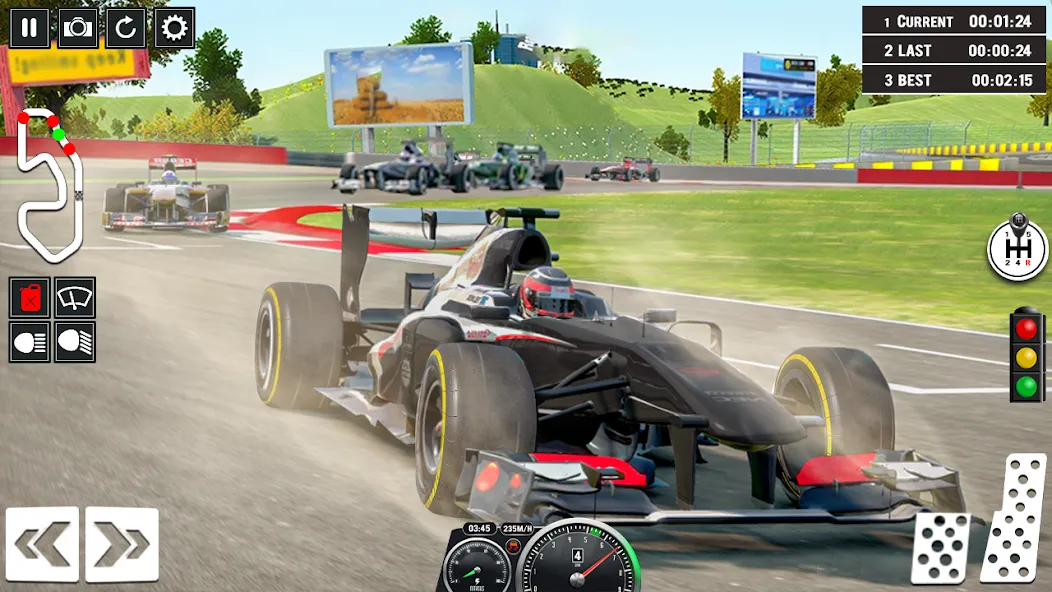 Скачать Formula Racing Car Racing Game — Последняя версия (Без рекламы и много денег) — скриншот 2
