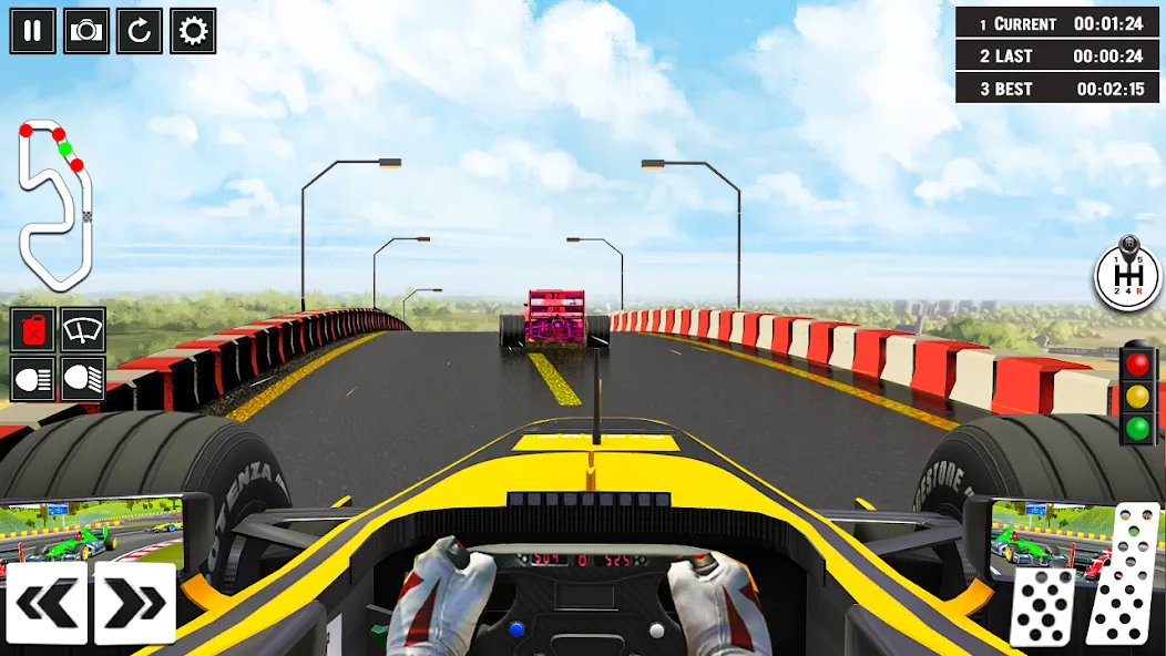 Скачать Formula Racing Car Racing Game — Последняя версия (Без рекламы и много денег) — скриншот 3