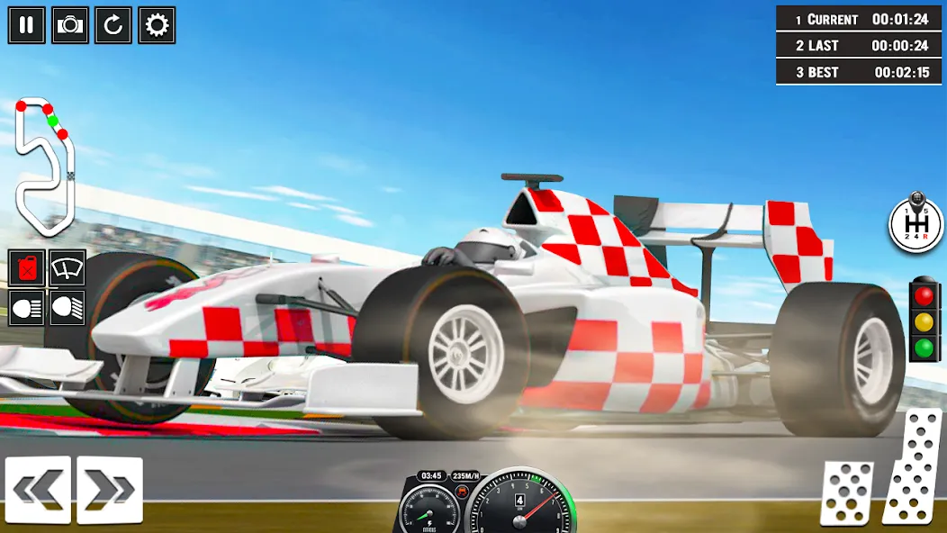 Скачать Formula Racing Car Racing Game — Последняя версия (Без рекламы и много денег) — скриншот 4