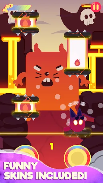 Взломанная Cringe the Cat - Music Game на Андроид — Безлимитные ноты и все уровни — скриншот 5