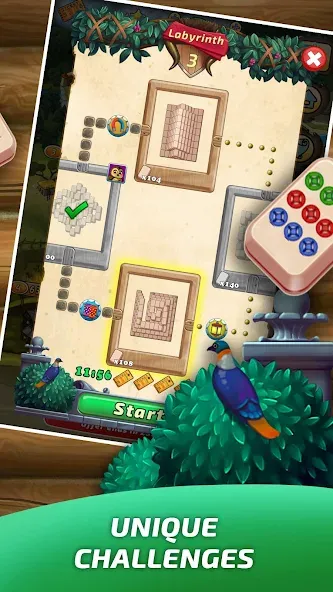 Скачать Mahjong Village (Мод: Безлимитные монеты и подсказки) на Андроид — скриншот 3