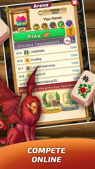 Скачать Mahjong Village (Мод: Безлимитные монеты и подсказки) на Андроид — скриншот 5