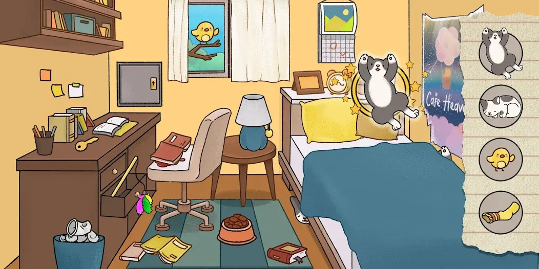 Скачать Find Hidden Cats—Detective Mio с модом — Все коты легко находятся — скриншот 2