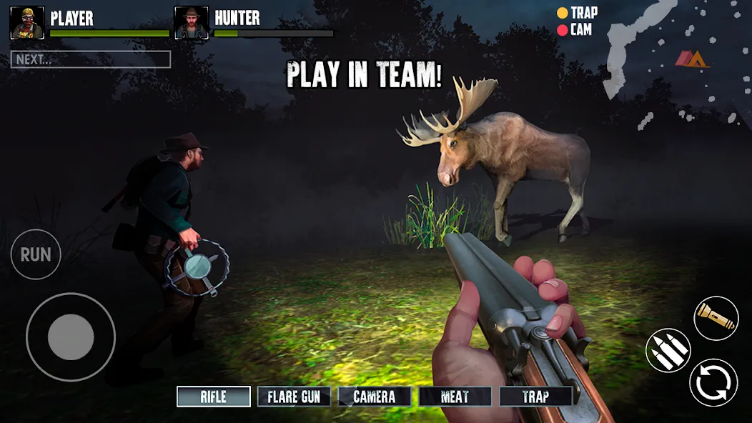 Скачать взломанную BIGFOOT: Yeti Hunt Multiplayer — Безлимитные деньги и оружие — скриншот 2 Скачать взломанную BIGFOOT: Yeti Hunt Multiplayer — Безлимитные деньги и оружие — скриншот 2