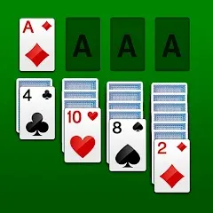 Скачать Klondike Solitaire MOD APK — Безлимитные подсказки и отмены ходов