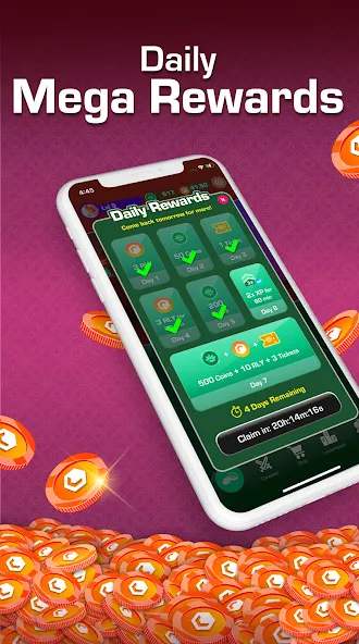 Взломанная Carrom Blitz: Win Rewards на Андроид — Безлимитные награды и монеты — скриншот 4 Взломанная Carrom Blitz: Win Rewards на Андроид — Безлимитные награды и монеты — скриншот 4