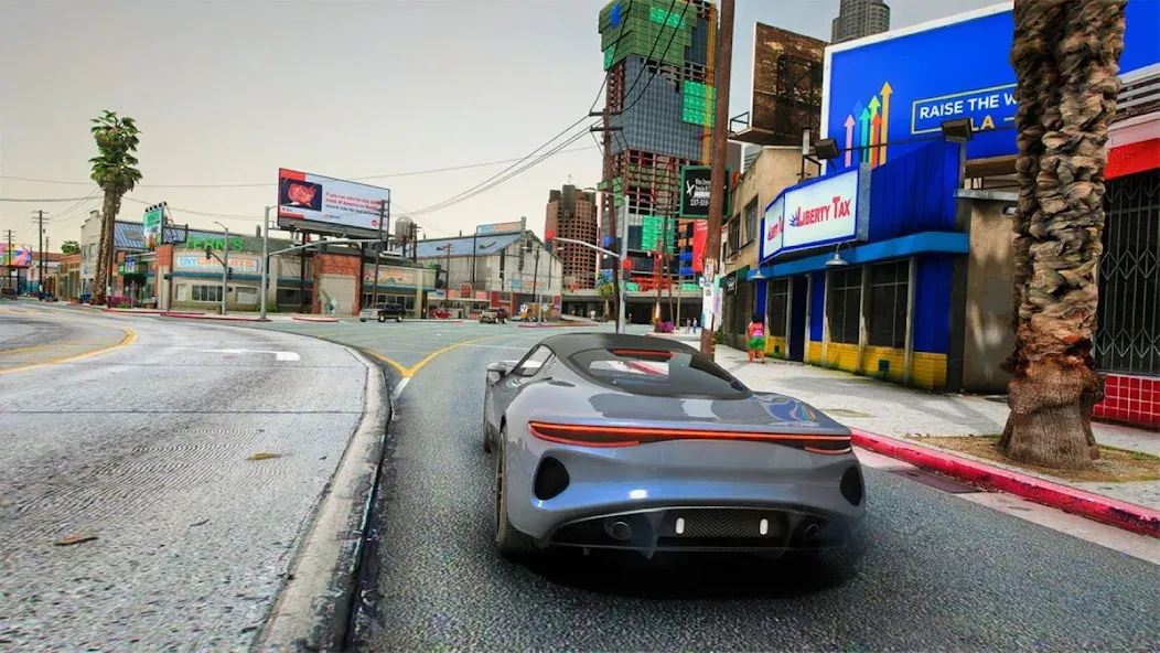 Car Driving City Racing Games — Мод: Безлимитные деньги и топливо — скриншот 4