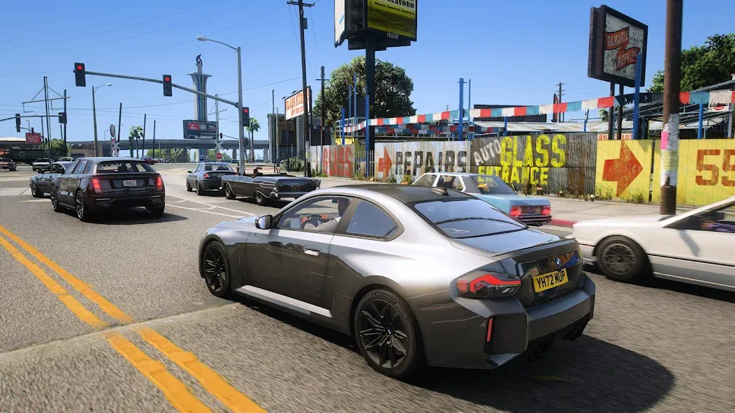 Car Driving City Racing Games — Мод: Безлимитные деньги и топливо — скриншот 5