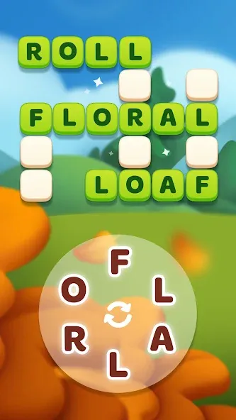 Скачать Word Spells: Word Puzzle Game на телефон — Безлимитные подсказки и открыты все уровни — скриншот 1