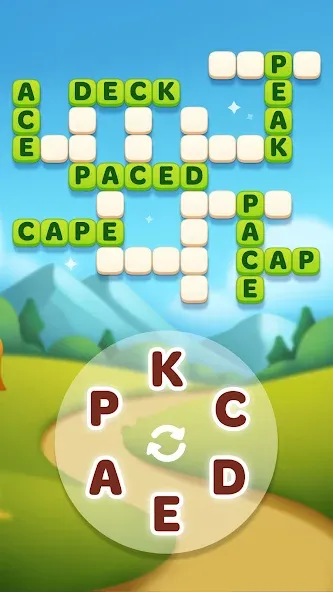 Скачать Word Spells: Word Puzzle Game на телефон — Безлимитные подсказки и открыты все уровни — скриншот 3