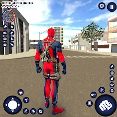 Miami Rope Hero Spider Game — Взломанная версия (Безлимитные деньги и оружие)
