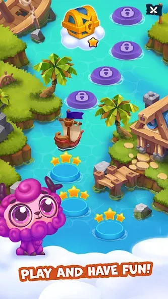 Pirate Treasures: Jewel & Gems MOD APK — Безлимитные монеты и жизни — скриншот 1 Pirate Treasures: Jewel & Gems MOD APK — Безлимитные монеты и жизни — скриншот 1
